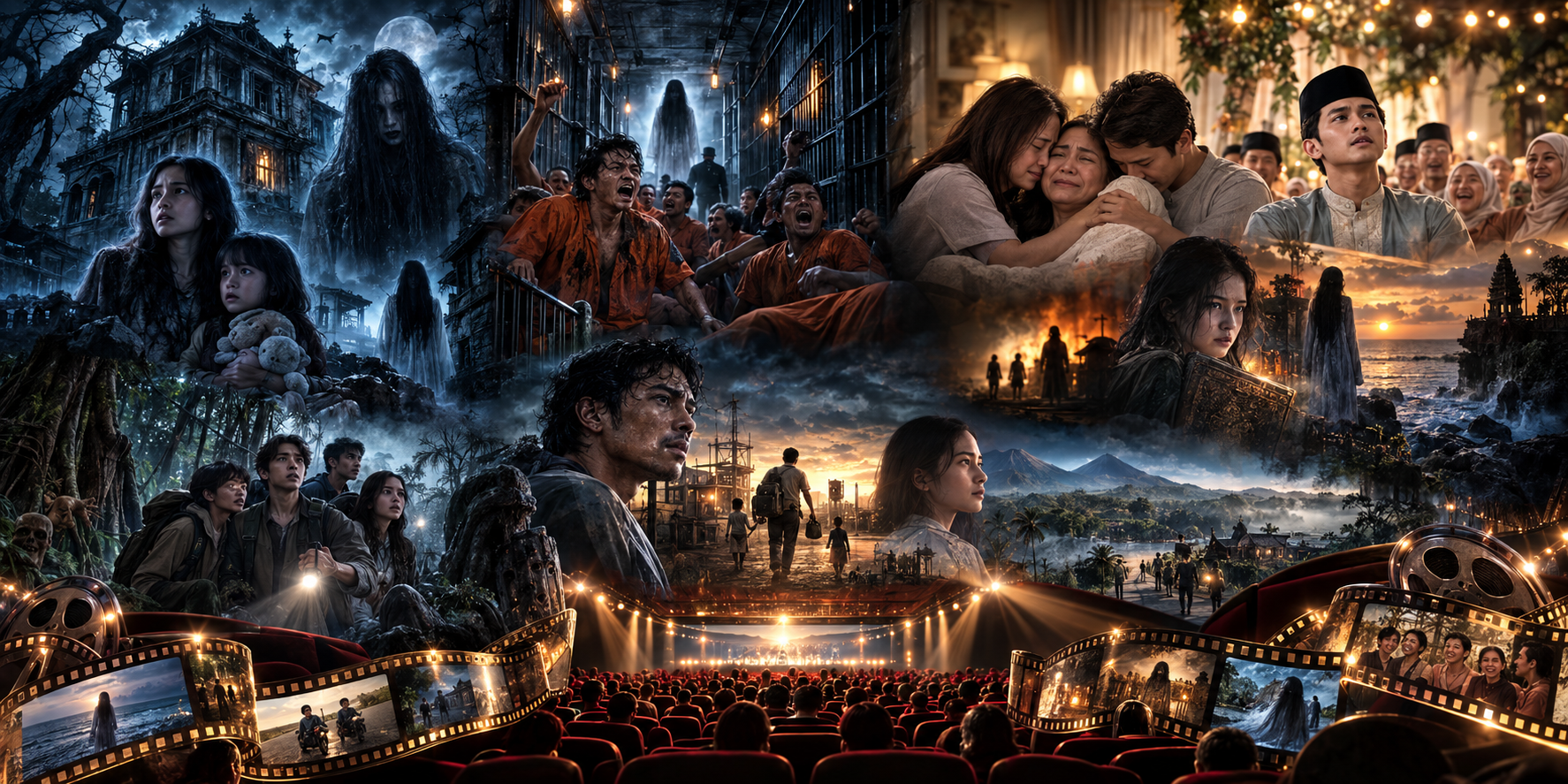 Daftar Film Indonesia Terlaris 2026, Dari Danur: The Last Chapter Hingga Ghost In The Cell